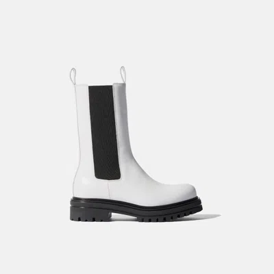 Scarosso Naomi White Bright In White - Polished Calf