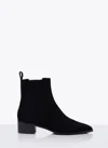 Scarosso Olivia Suede Boots In Black