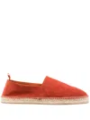 Scarosso Pablo Suede Espadrilles In Red