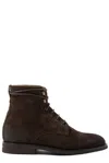 Scarosso Paola Lace-up Boots In Brown