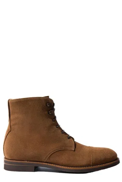 Scarosso Paolo Snuff In Brown Suede