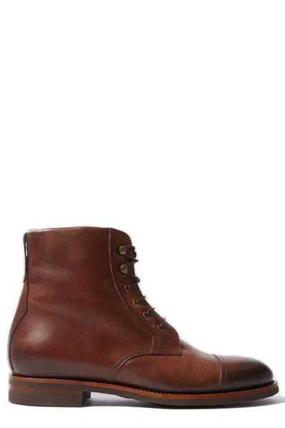 Scarosso Paolo Caramello In Brown Calf