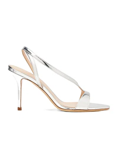 SCAROSSO SCAROSSO PAULA ALMOND-TOE STRAPPY SANDALS