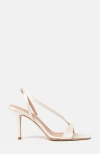 Scarosso Paula Almond-toe Strappy Sandals In White