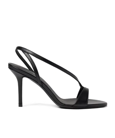 Paula Strappy Heeled Sandals In Black from Scarosso