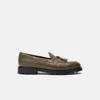 Scarosso Raffaello Olive Grain In Olive Grain- Calf