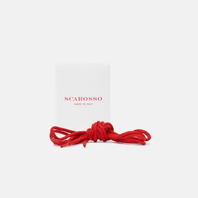Scarosso Red Laces