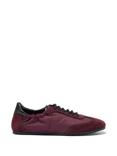 Scarosso Riley Burgundy Sneakers In Brown
