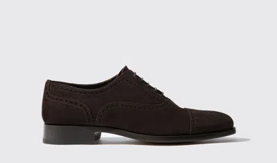 Scarosso Roberto In Dark Brown Suede