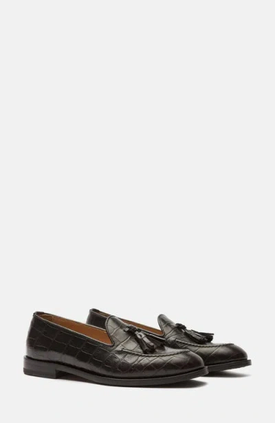 Scarosso Sienna Loafers In Black