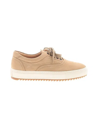 Pre-owned Scarosso Sneakers In Tan