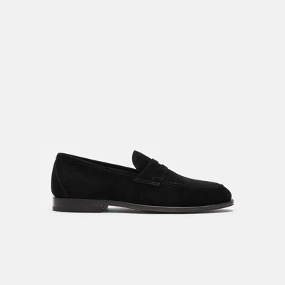 Scarosso Stefano Nero Scamosciato In Black - Suede