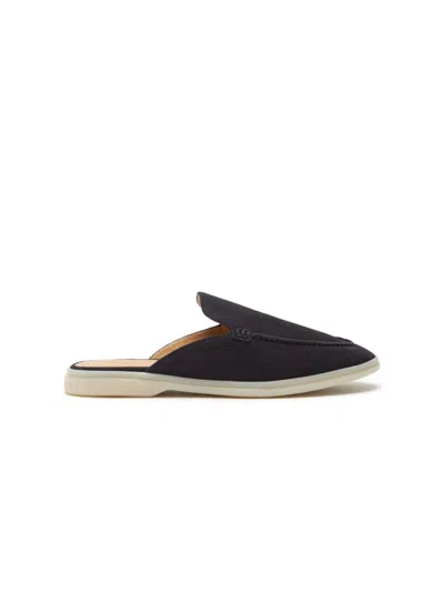 SCAROSSO SUEDE SLIPPERS
