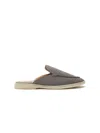 Scarosso Lucrezio Slippers In Grey
