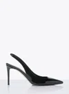 Scarosso X Brian Atwood Sutton Slingback Pumps In Black