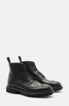 Scarosso Thomas Leather Boots In Black