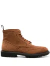 Scarosso Thomas Suede Boots In Brown