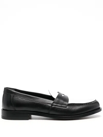 SCAROSSO TWO-TONE LOAFERS