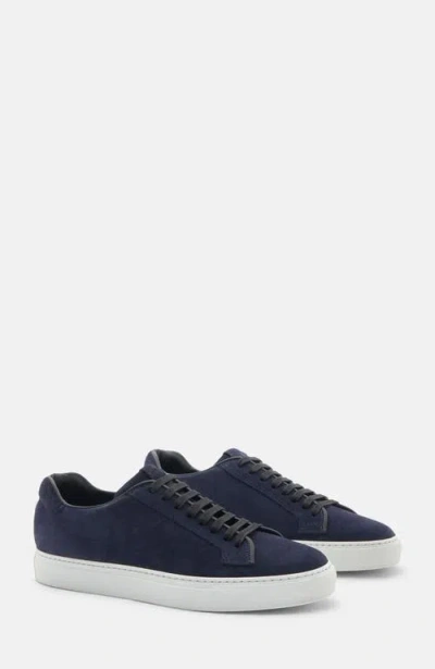 Scarosso Ugo Sneakers In Blue - Suede