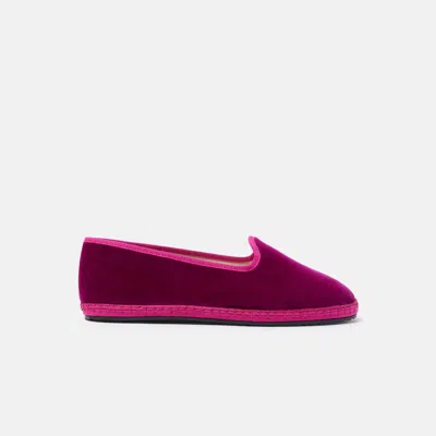 Scarosso Valentina Purple Velvet