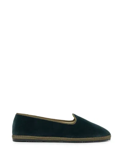 Scarosso William Iv Velvet Slippers In Multi