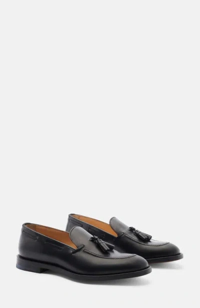 Scarosso William Loafers In Black - Calf
