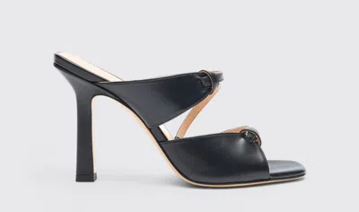 Scarosso Zoe Black - Woman Sandals Black In Black - Calf