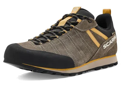 Scarpa Crux 2 Gtx Men's Shoes Kalamata/lemon Curry: Eu 42.5 (us Men's 9.5) D - Medium In Brown