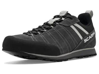 Scarpa Crux 2 Men's Shoes Shark/light Olive: Eu 48 (us Men's 14) D - Medium In Black