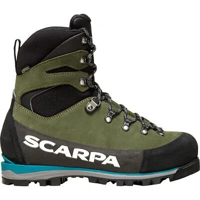 Pre-owned Scarpa Grand Dru Gtx Mountaineering Boot - Men's Forest, 43.5 In Green