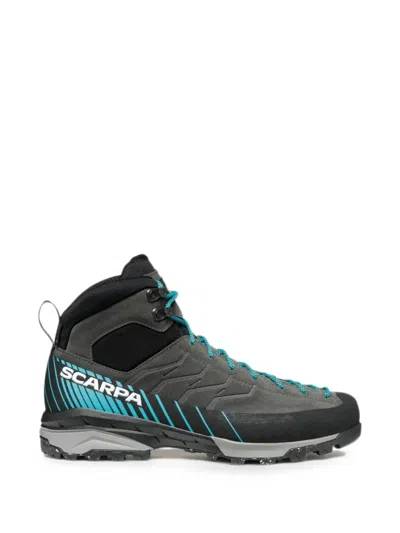 Scarpa Mid-height Hiking Shoe With Durable Traction Sole And Streamlined Silhouette In Gray