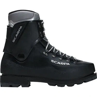 Pre-owned Scarpa Inverno Mountaineering Boot Black, Uk 13.0