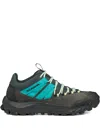 Scarpa Lace-up Rubber Sole Trainers In Black