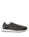 Scarpa Man Sneakers Charcoal Size 8.5 Leather In Gray
