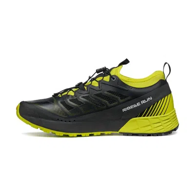 Scarpa Men"s Ribelle Run In Black/lime In Multi