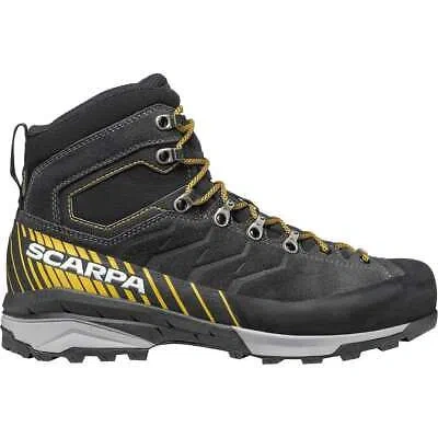 Pre-owned Scarpa Mescalito Trk Gtx Boot - Men's Dark Anthracite/mustard, 44.5 In Yellow