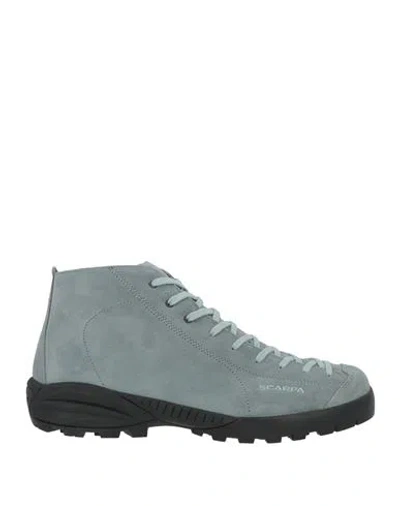 Scarpa Mojito City Mid Man Ankle Boots Grey Size 9.5 Leather