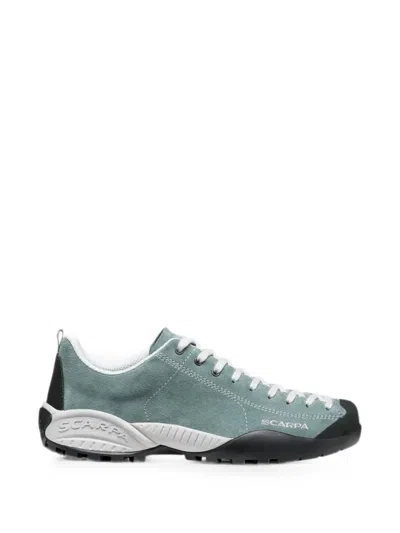Scarpa Mojito Leather Sneakers In Blue