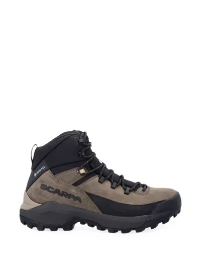 Scarpa Mustang Trk Gtx Paneled Boots In Brown