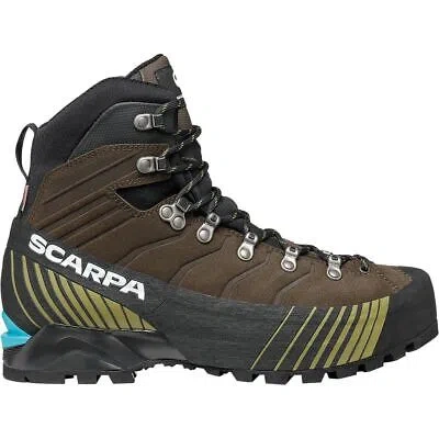 Pre-owned Scarpa Ribelle Hd Mountaineering Boot - Men's Cocoa/moss, 42.5 In Green