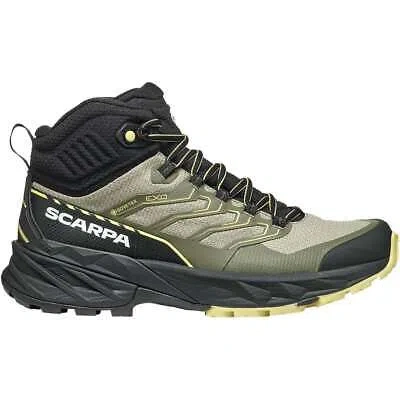 Pre-owned Scarpa Rush 2 Mid Gtx Hiking Shoe - Women's Sage/dusty Yellow, 41.0