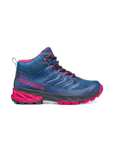 Scarpa Kids' Rush Mid Gtx Boots In Blue
