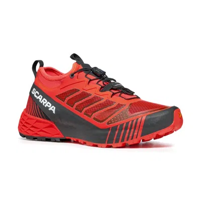 Scarpa Women's Ribelle Run Shoe In Red/ Black In Multi
