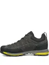 Scarpa Zodiac Zigzag-stitching Lace-up Sneakers In Black