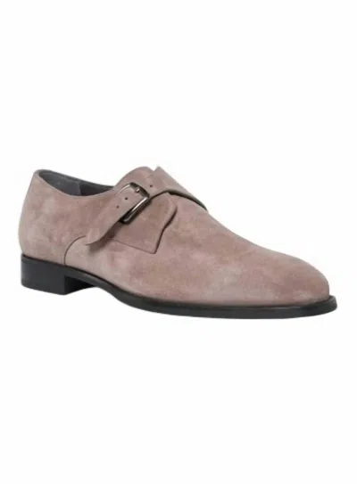 Scarpe Di Bianco Men's Parma Suede Oxfords In Antilope In Grey