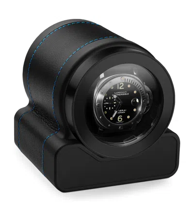 Scatola Del Tempo Rotor One Racing Watch Winder In Black