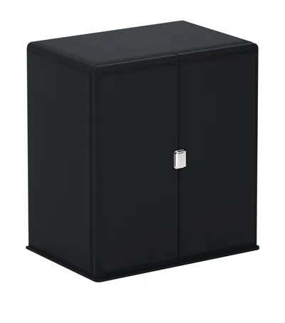 Scatola Del Tempo Rotore 9 Watch Winder Cabinet In Black