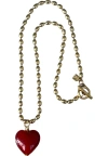 Sccollection Bacio Necklace In Gold