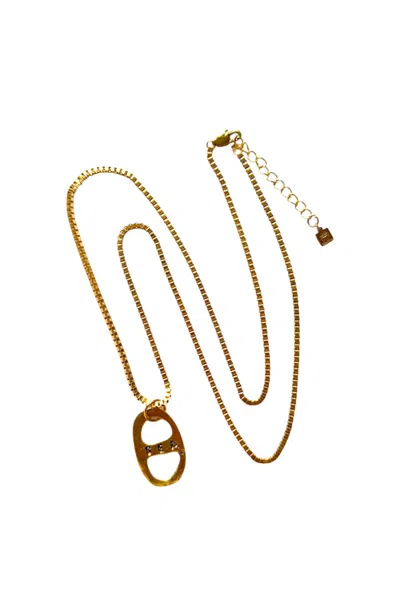 Sccollection Beau Necklace In Gold