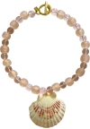 Sccollection Blush Necklace In Pink